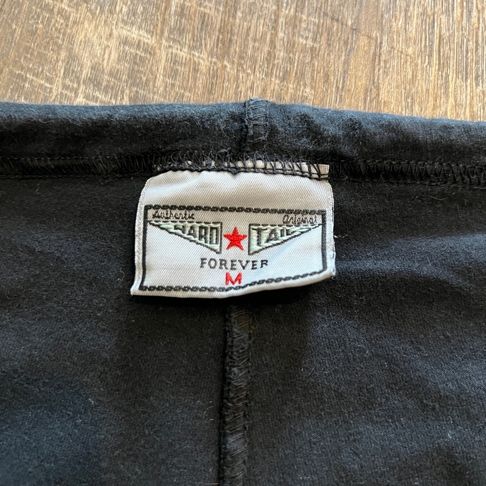 Hard Tail Black Drawstring Capris - image 3